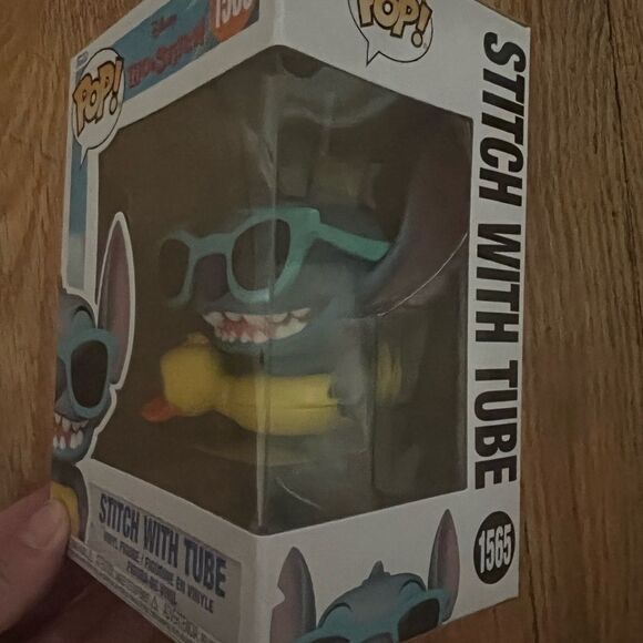 Funko Pop Stitch With Tube Vinyl Figure - Picture 3 of 8